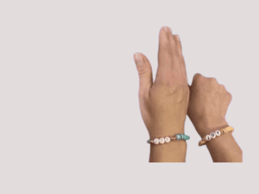 Making Bracelets, Spreading Hope