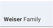 Wiser Family Logo